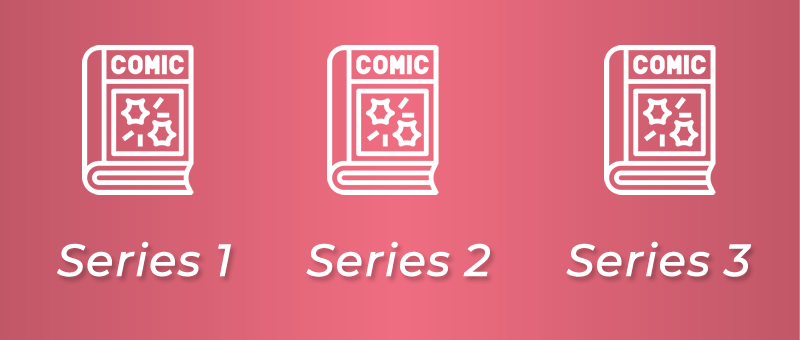 Publishing Multiple Comic Series on One Website
